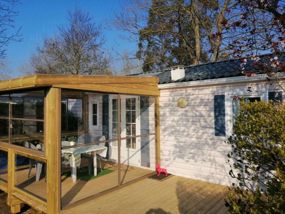 Camping Paradis Le Moulin Des Oies Belz Eksteriør bilde