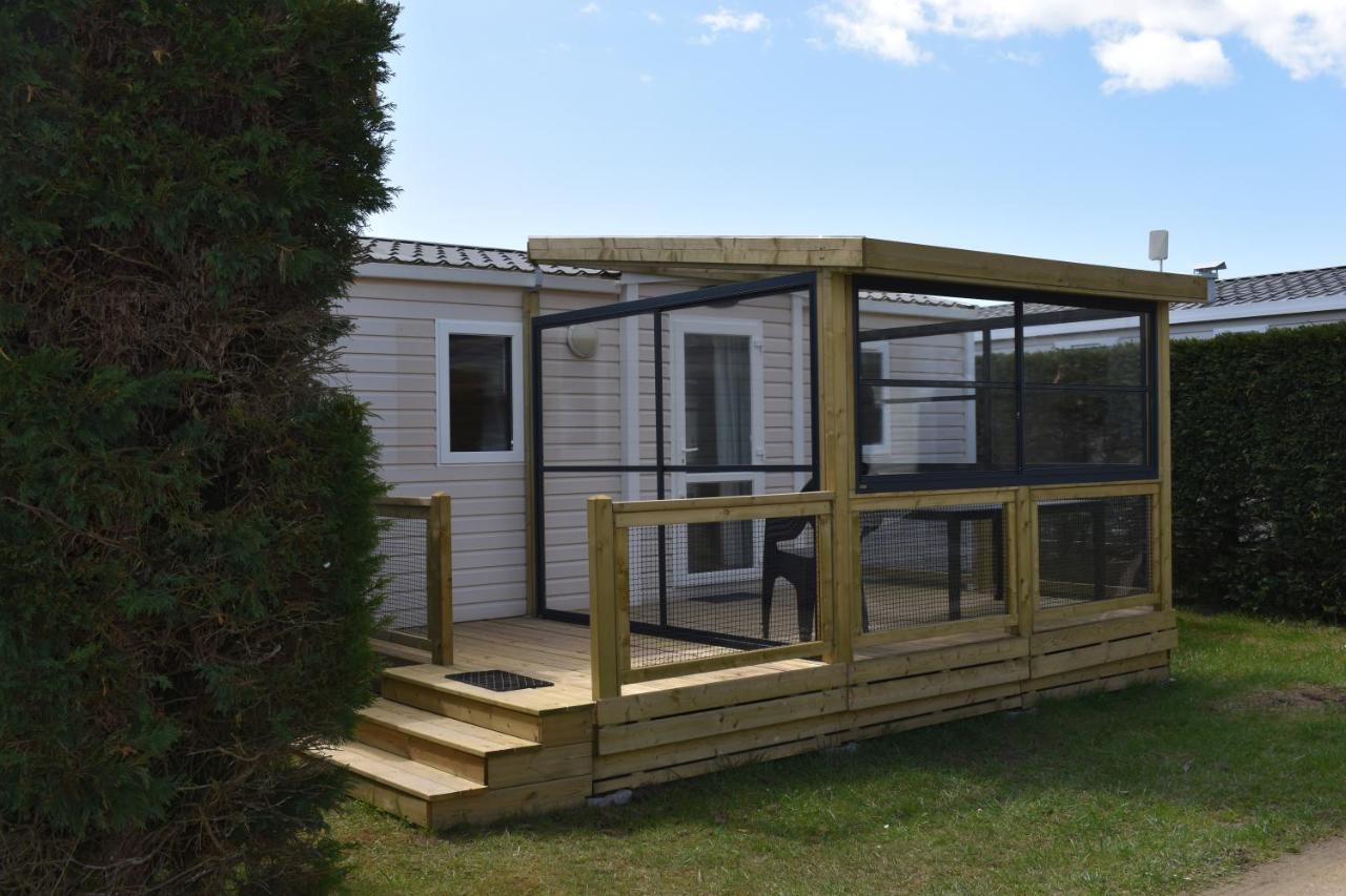 Camping Paradis Le Moulin Des Oies Belz Eksteriør bilde