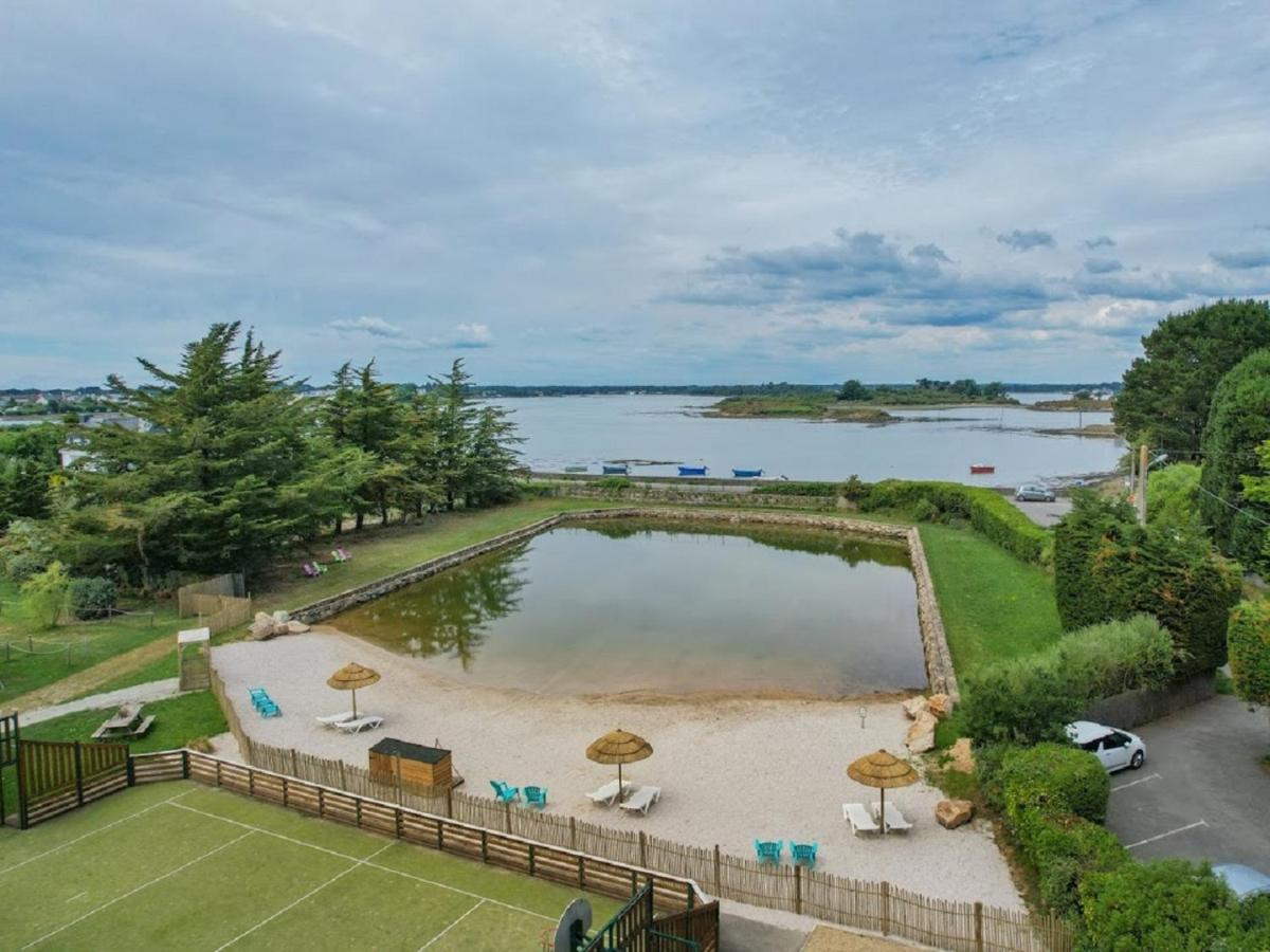 Camping Paradis Le Moulin Des Oies Belz Eksteriør bilde