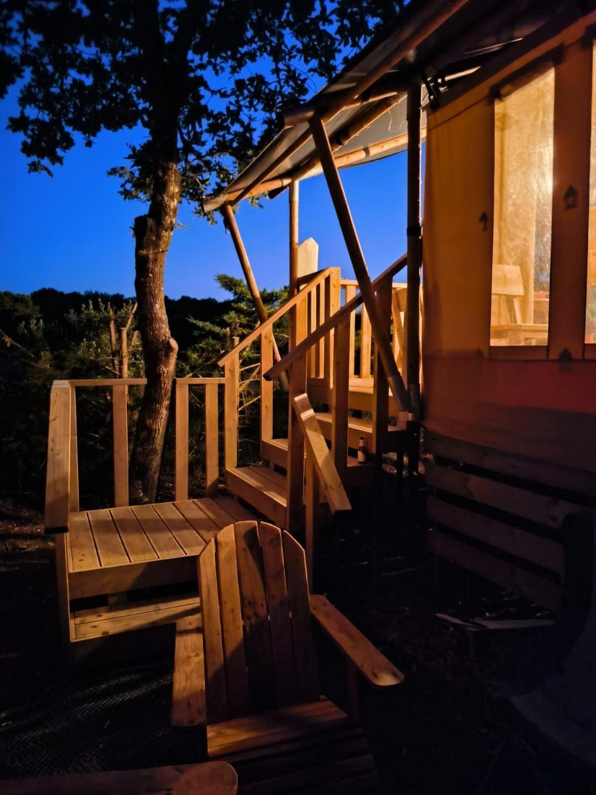Camping Paradis Le Moulin Des Oies Belz Eksteriør bilde