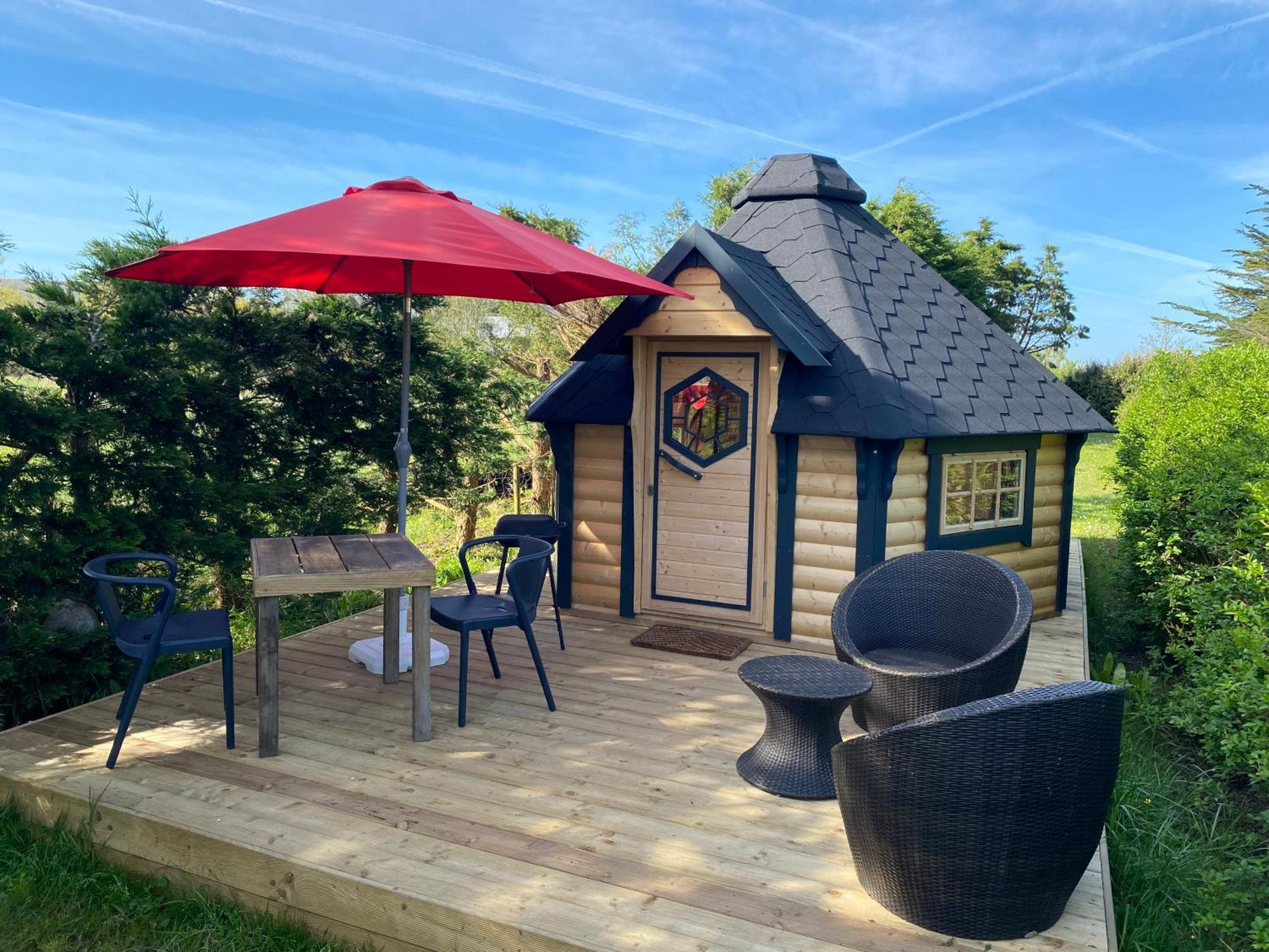 Camping Paradis Le Moulin Des Oies Belz Eksteriør bilde