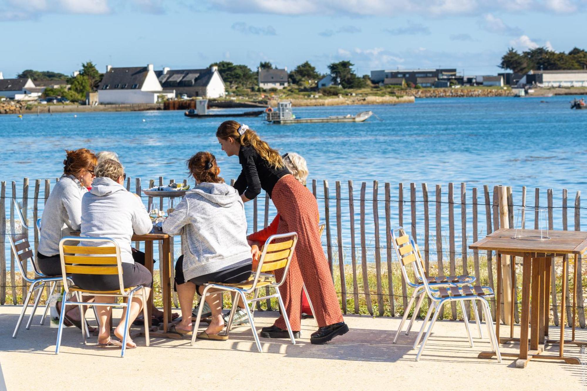 Camping Paradis Le Moulin Des Oies Belz Eksteriør bilde